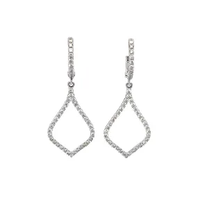 18K Classic Dangle Drop Earrings