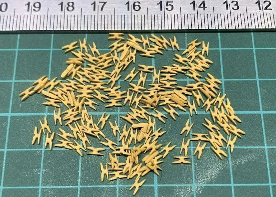 5mm Boxwood Shroud Cleats 12/bag