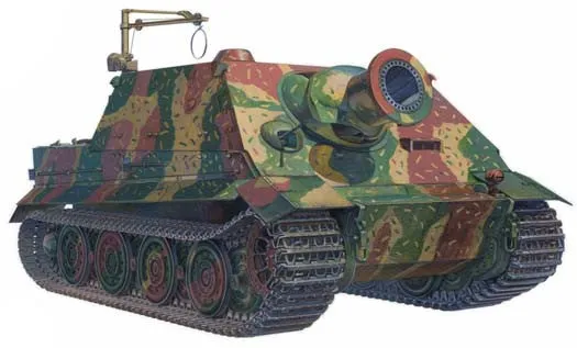 AFV Club Military 1/35 38cm RW61 Sturmtiger Tank Kit