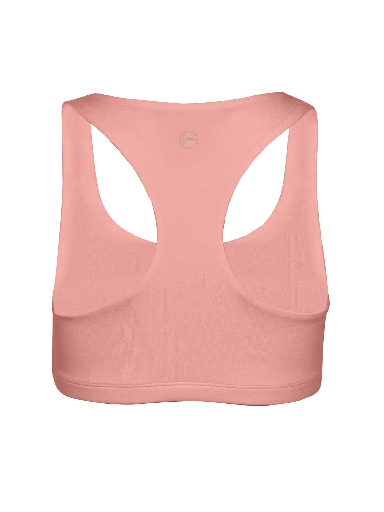 Bamboo Racer Back Bra 2.0 - Pink Clay