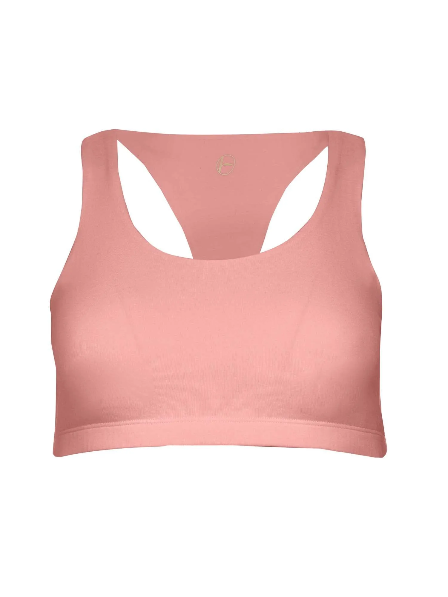 Bamboo Racer Back Bra 2.0 - Pink Clay