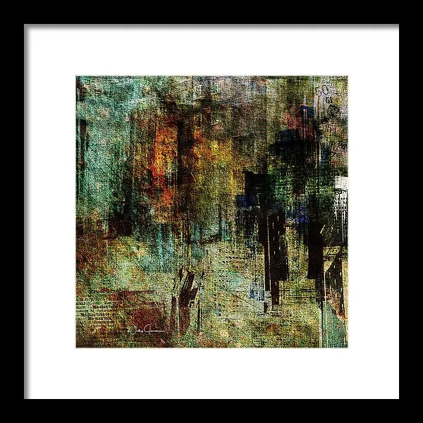 Camden Flats - Urbanscape - Framed Print