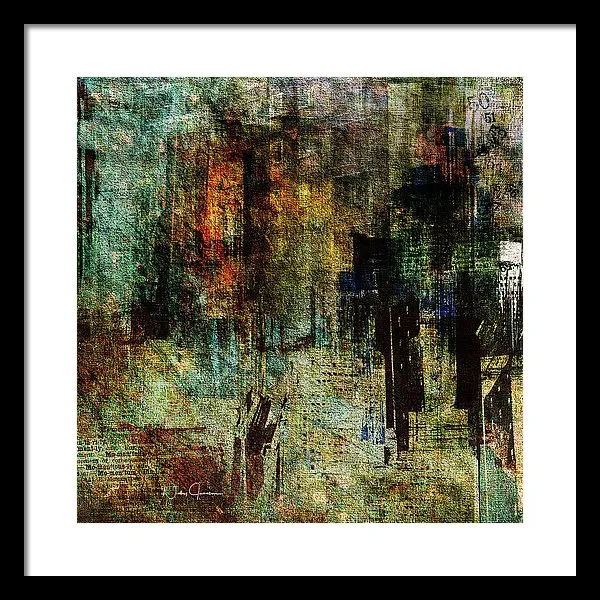 Camden Flats - Urbanscape - Framed Print
