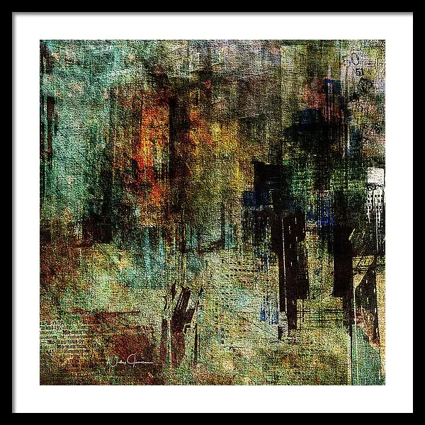 Camden Flats - Urbanscape - Framed Print