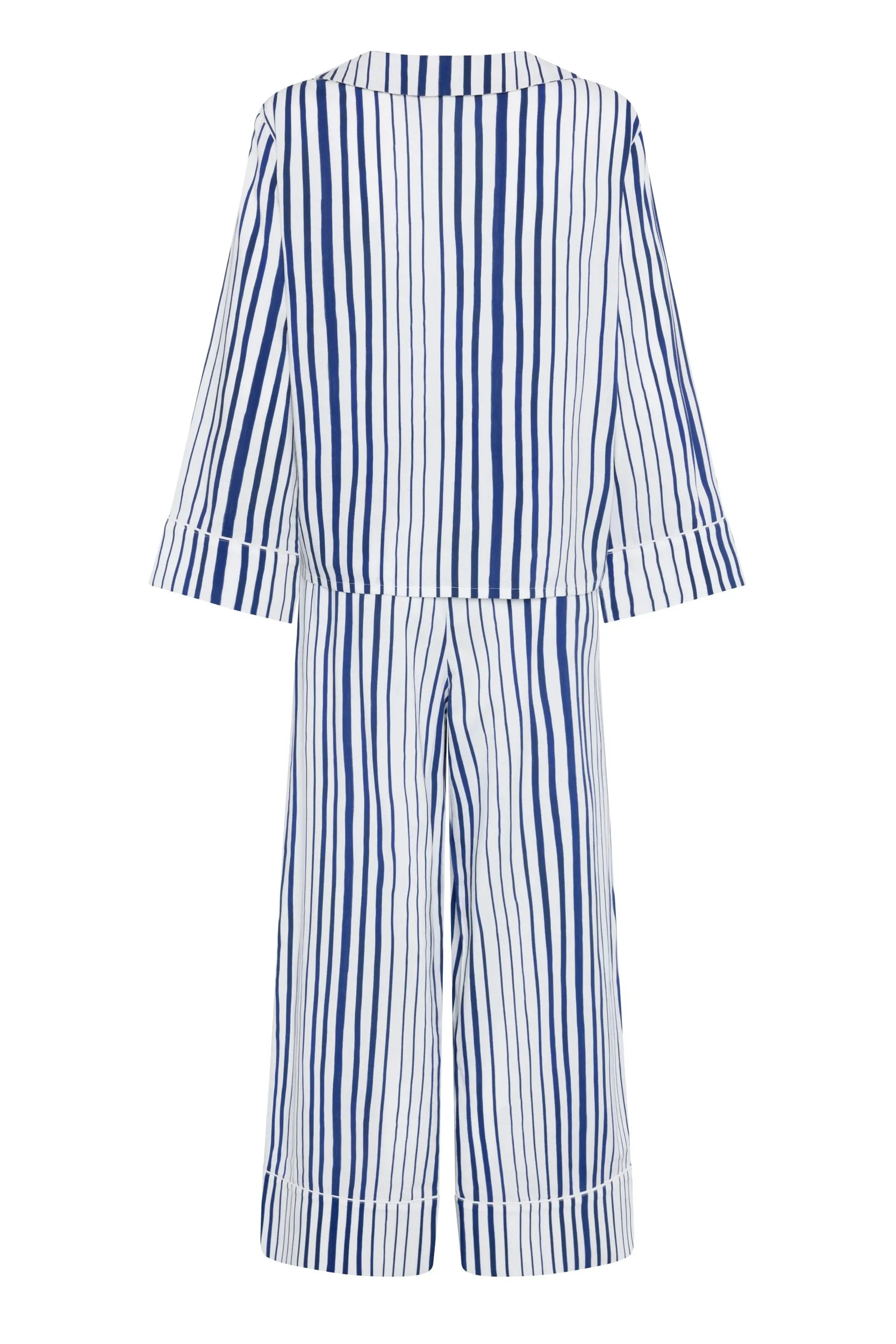 Demi Navy Stripe Set