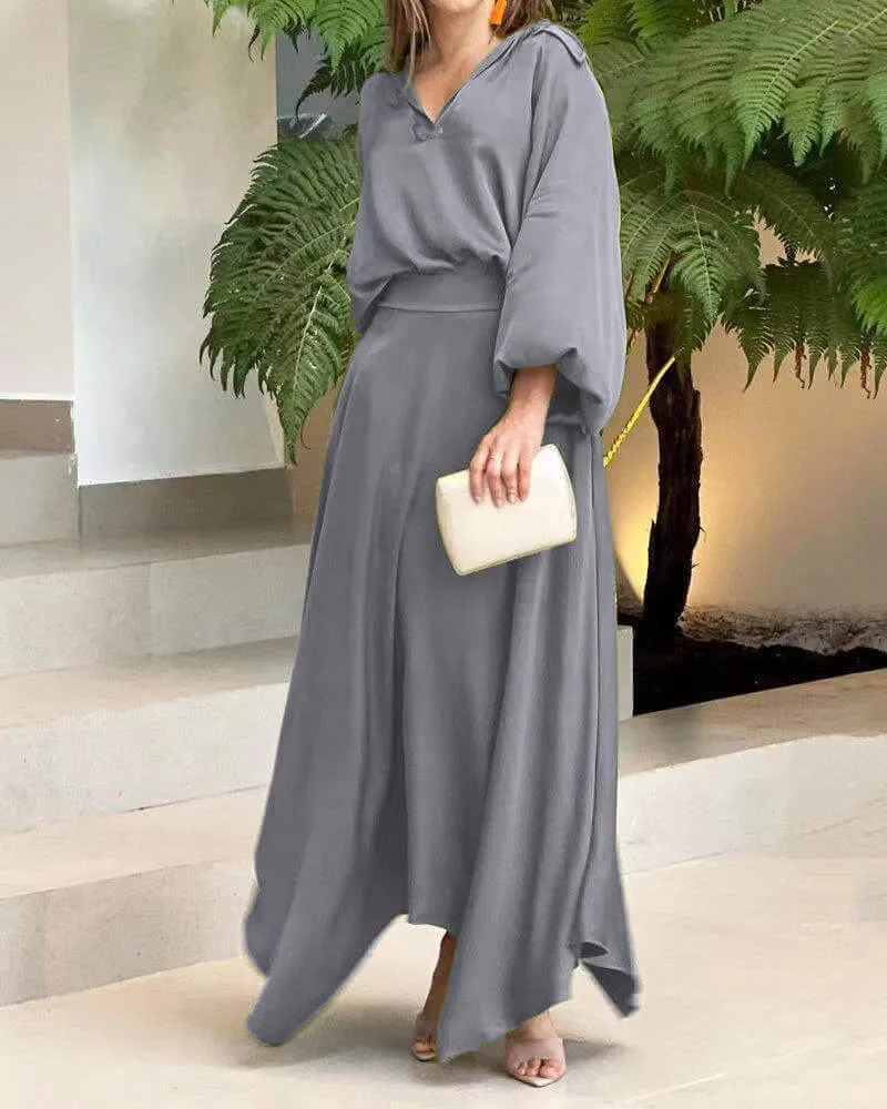 Elegant Midi Dress: Breathable, Comfortable & Versatile