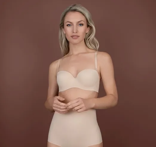 Low Supportive Strapless Bra | Removable Straps