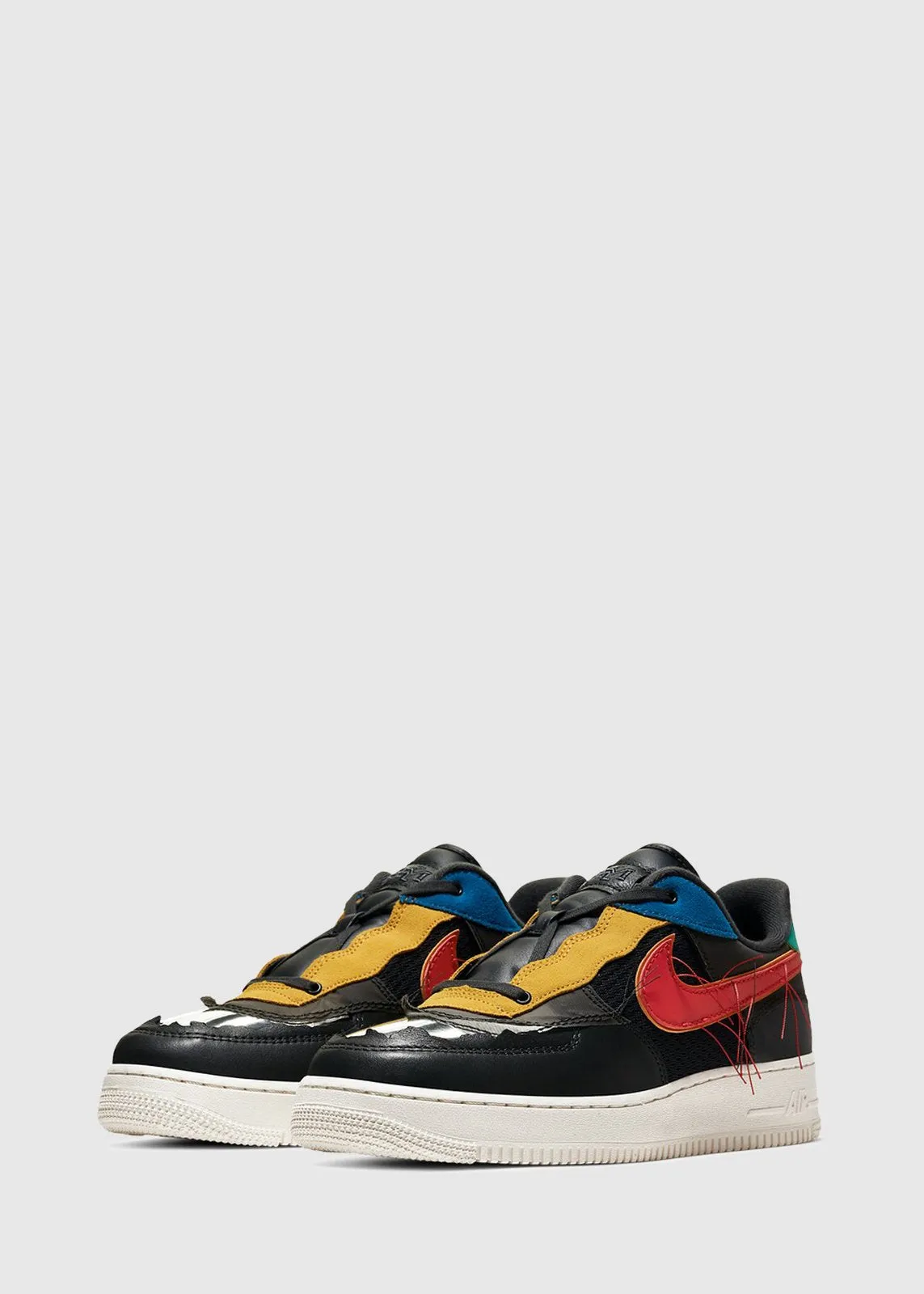 NIKE: AIR FORCE 1 LOW "BHM" [GREY]