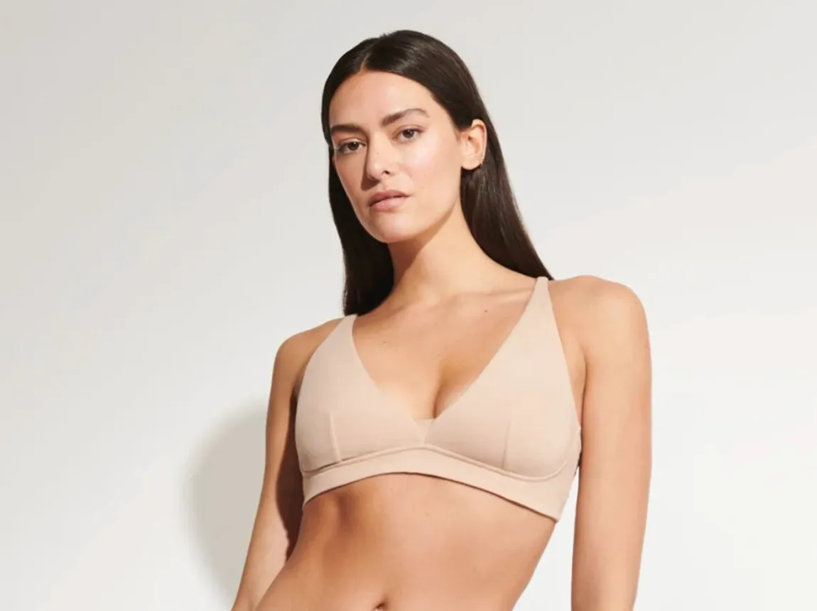 Skin Worldwide Whisperweight Gracelynne Supportive Plunge Bralette #OCL705B