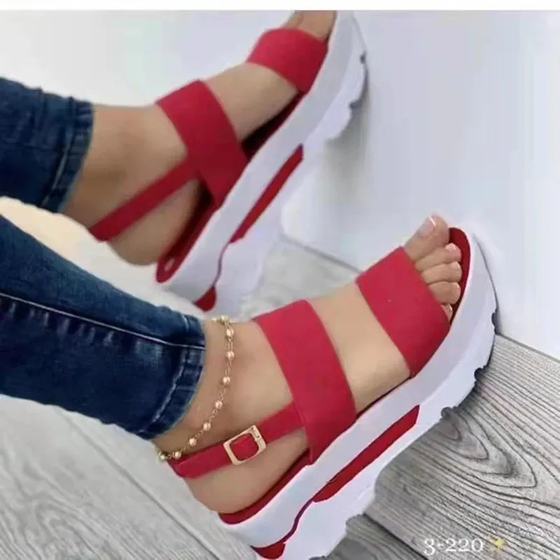 Women's Lightweight Wedge Sandals: Casual Platform Shoes for Summer